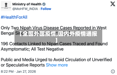 【全国外国疫情,国内外疫情通报】-第2张图片