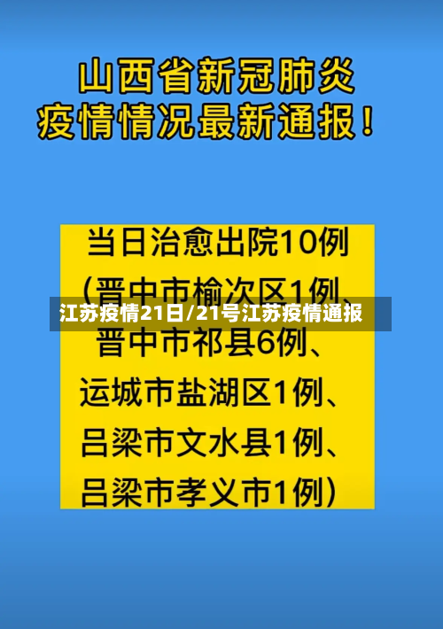 江苏疫情21日/21号江苏疫情通报