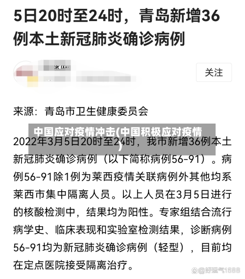中国应对疫情冲击(中国积极应对疫情)-第3张图片