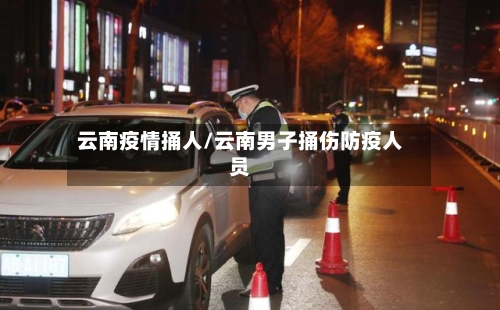 云南疫情捅人/云南男子捅伤防疫人员