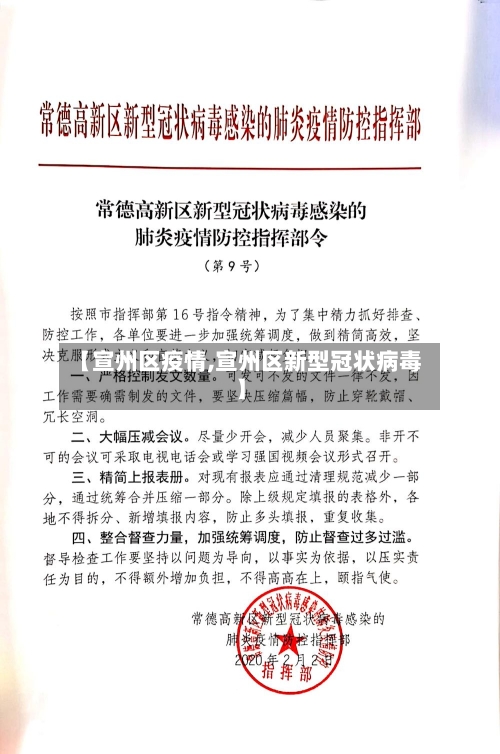 【宣州区疫情,宣州区新型冠状病毒】