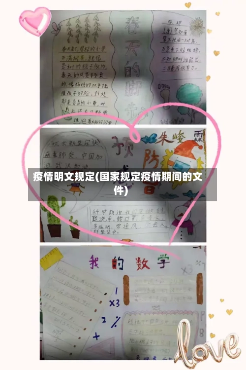 疫情明文规定(国家规定疫情期间的文件)