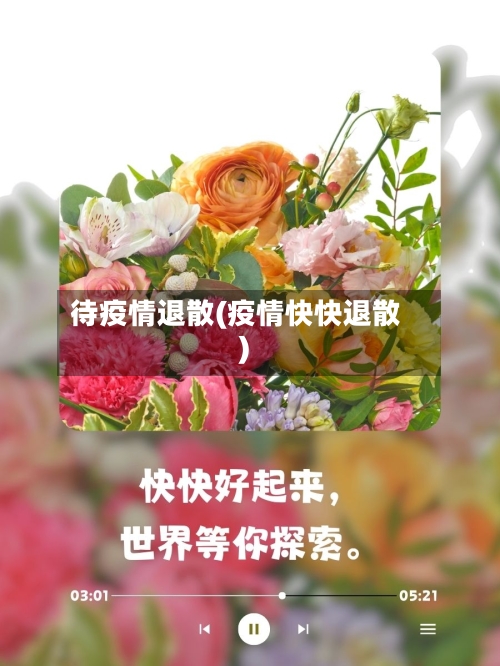 待疫情退散(疫情快快退散)