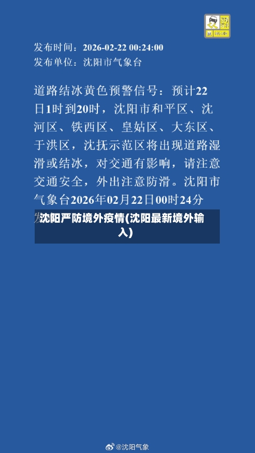 沈阳严防境外疫情(沈阳最新境外输入)-第2张图片